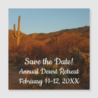 Paisaje del desierto de Saguaro Sunset I Arizona