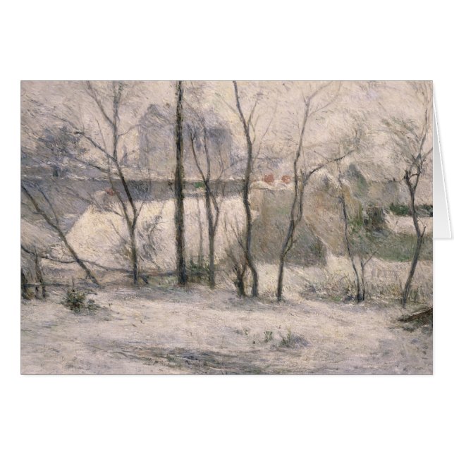 Paisaje del invierno, 1879 (Anverso (Horizontal))