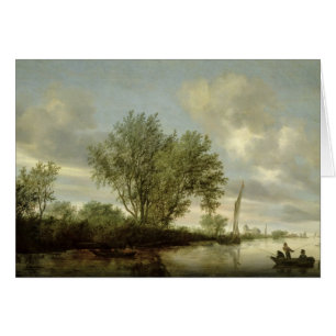 Paisaje del río, 1645
