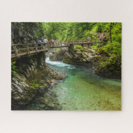 Paisaje del rompecabezas de Eslovenia - la