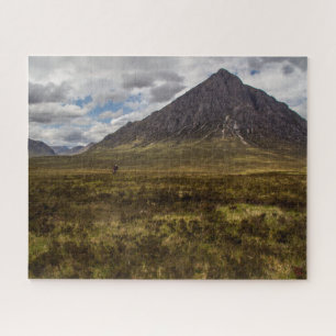 Paisaje del rompecabezas en Escocia - Glencoe