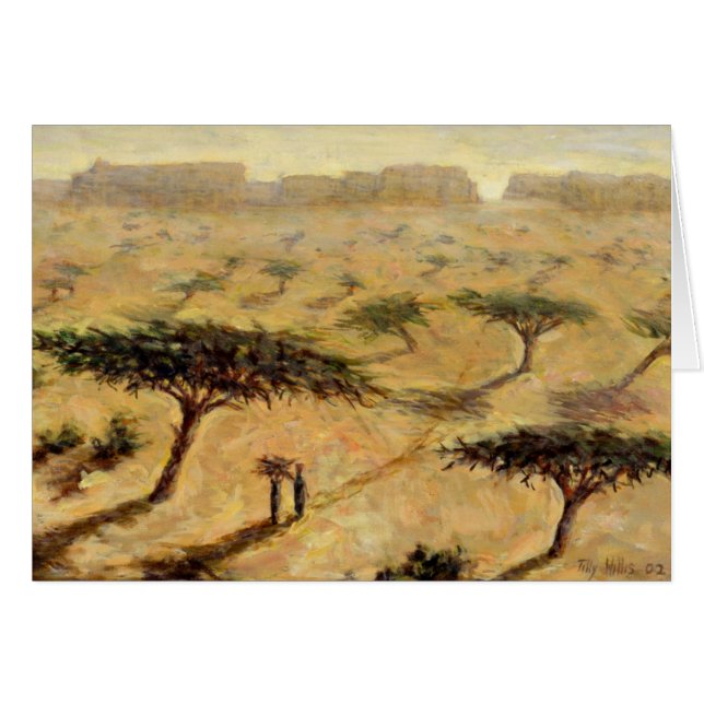 Paisaje del Sahel 2002 (Anverso (Horizontal))