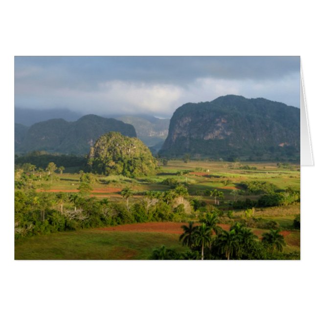 Paisaje del valle panorámico, Cuba (Anverso (Horizontal))