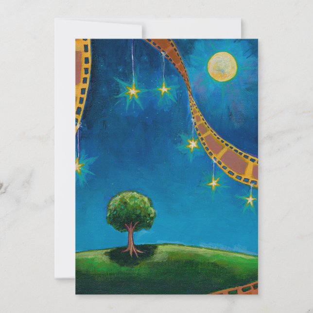 Paisaje divertido de la fotografía de películas (Anverso)