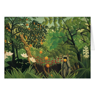Paisaje exótico de Enrique Rousseau-