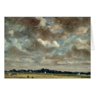 Paisaje extenso de John Constable el con clo