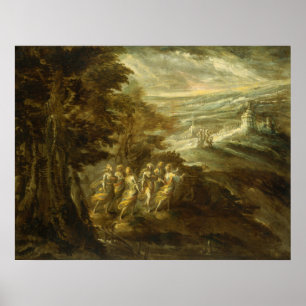 Paisaje Fantástico - Póster de Arte Fino Emilian
