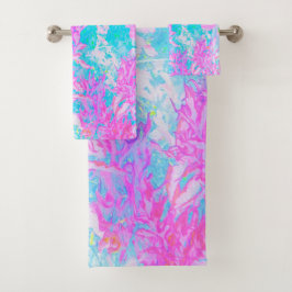 Paisaje Hidránico Azul y Rosa Caliente de Aqua