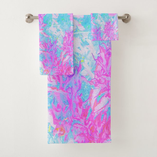 Paisaje Hidránico Azul y Rosa Caliente de Aqua (In situ)