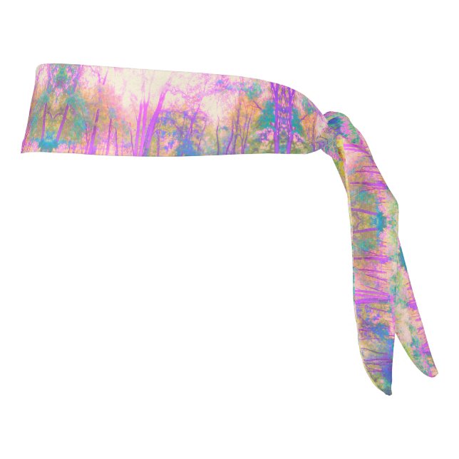 Paisaje iluminado en los jardines rosados y corale (Girar 90)