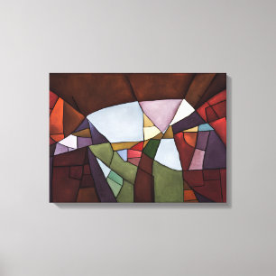 Paisaje - Impresión de lienzo estirado