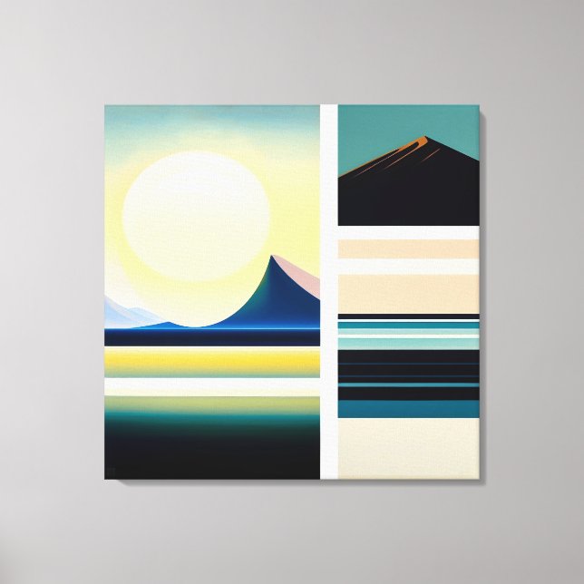 Paisaje - Imprimir lienzo (Anverso)