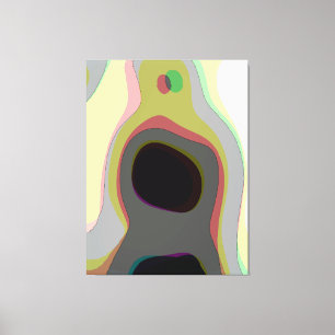 Paisaje Interior - Arte Surreal Orgánico Abstracto