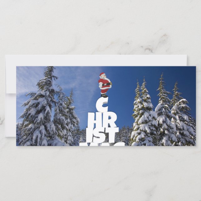 paisaje invernal de los navidades (Anverso)