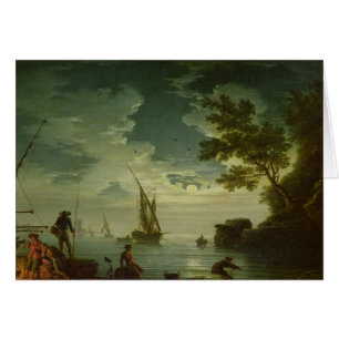 Paisaje marino, claro de luna, 1772