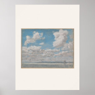 Paisaje marino con cielo abierto de Courbet - Arte