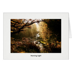 Paisaje matutino ligero New Lanark Scotland