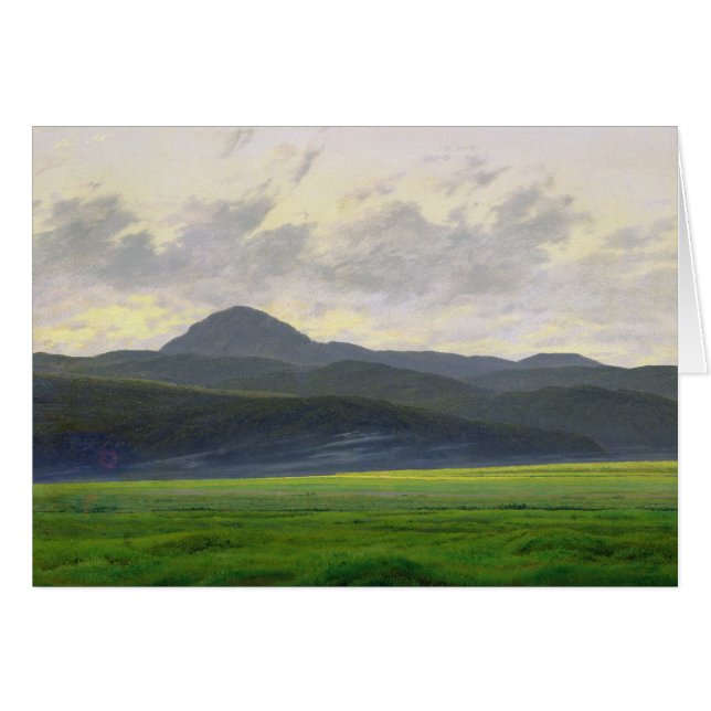 Paisaje montañoso (Anverso (Horizontal))