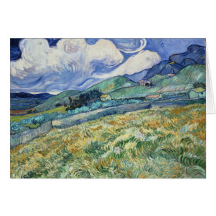 Paisaje montañoso de Van Gogh del Santo-Remy