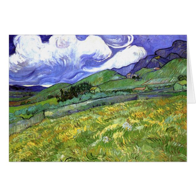 Paisaje montañoso, Vincent van Gogh (Anverso (Horizontal))