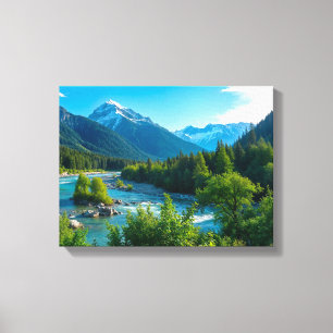 Paisaje nº 10, impresión en lienzo de la serie Pai