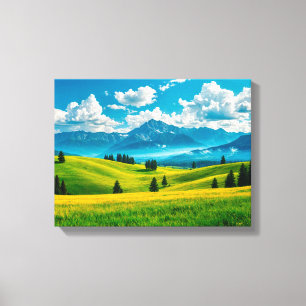 Paisaje nº 20, impresión en lienzo de la serie Pai