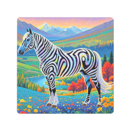 Paisaje nocturno de ensueño Resumen Arte de pared