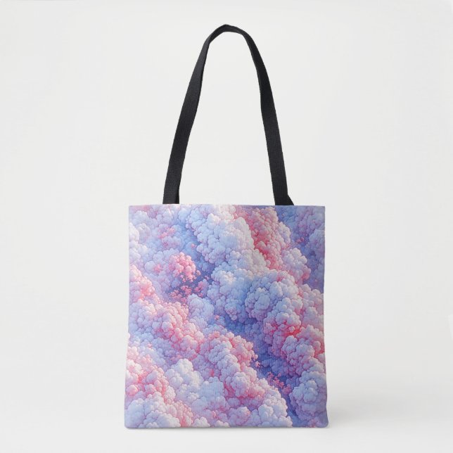 Paisaje nublado de caramelo - Bolsa de tote (Anverso)