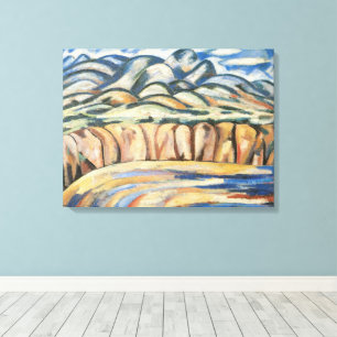 Paisaje, Nuevo México por Marsden Hartley, Arte Fi