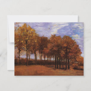 Paisaje otoñal por Vincent van Gogh