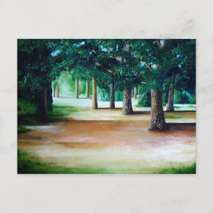 Paisaje pintado por la postal Elin Bjorsvik