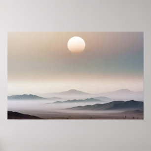 Paisaje pintoresco Desert Naturaleza fondo arte