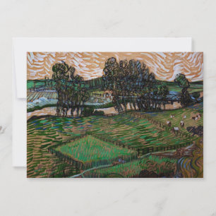 Paisaje, puente sobre Oise por Vincent van Gogh