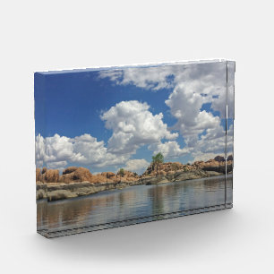 Paisaje Rocoso Foto Watson Lake Prescott Arizona