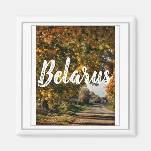Paisaje Rural de Campo de Bielorrusia Imán