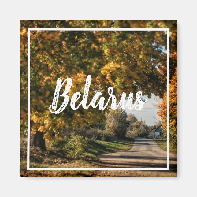 Paisaje Rural de Campo de Bielorrusia Imán (Frente)