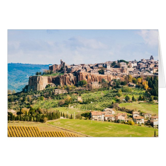 Paisaje sobre Orvieto (Anverso (Horizontal))