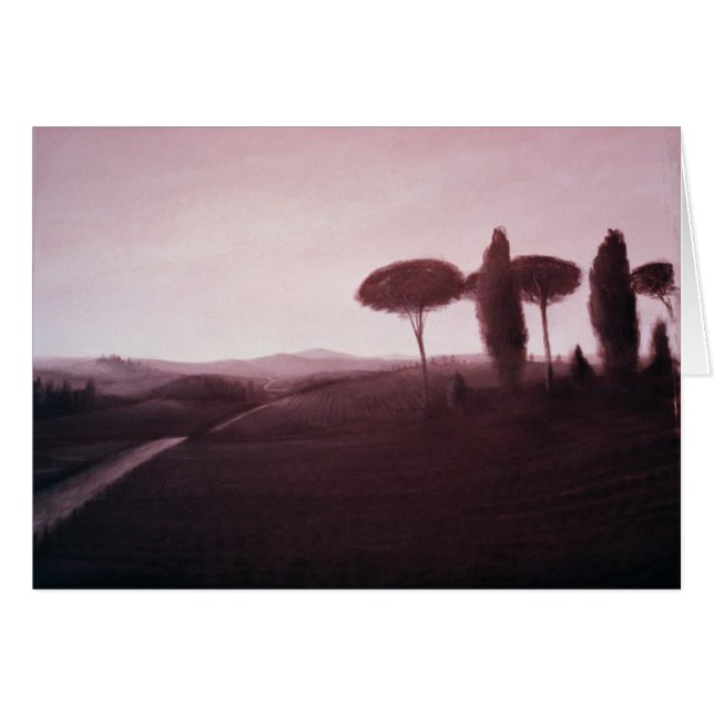 Paisaje toscano 1992 (Anverso (Horizontal))