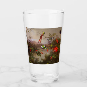 Paisaje tropical con 10 Hummingbirds Heade