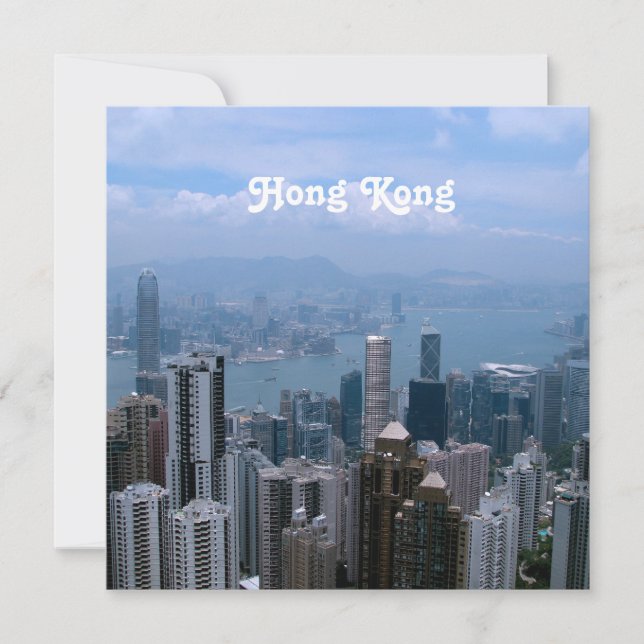 Paisaje urbano de Hong Kong (Anverso)