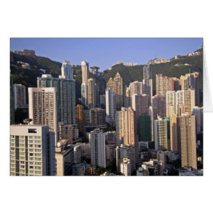 Paisaje urbano de Hong Kong, China