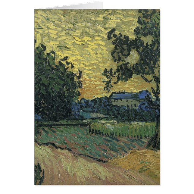 Paisaje Van Gogh en Twilight (Frente)