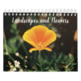 Paisaje y calendario de las flores