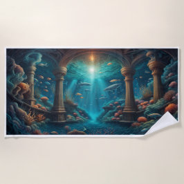 Paisajes acuáticos: Toalla de playa de otros mundo