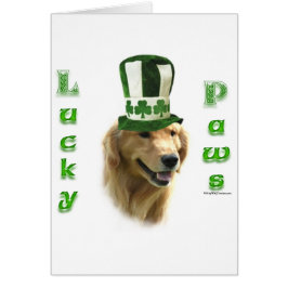 Paisajes afortunados de Golden Retriever