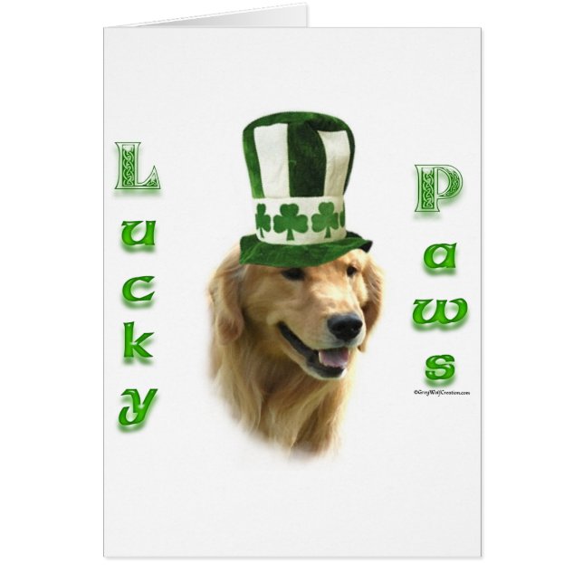 Paisajes afortunados de Golden Retriever (Frente)