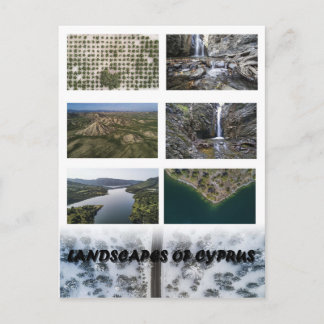 Paisajes de la postal de Chipre