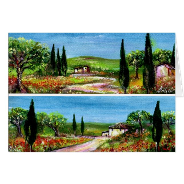 PAISAJES DE LA Toscana (Anverso (Horizontal))