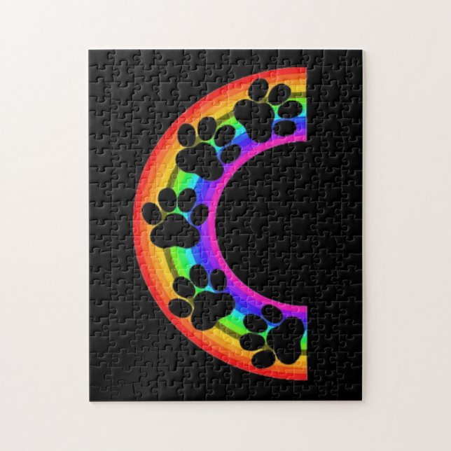 Paisajes De Rompecabezas Sobre El Arcoiris (Vertical)