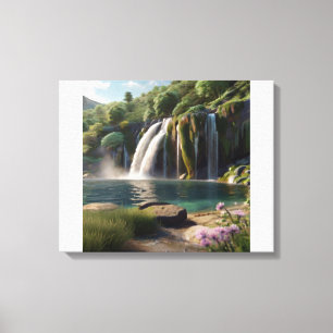 Paisajes realistas Impresión en lienzo estirado